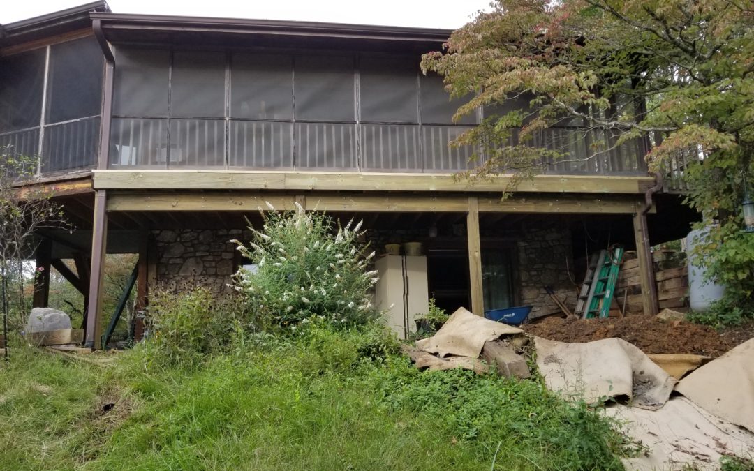 Screened Porch Decking