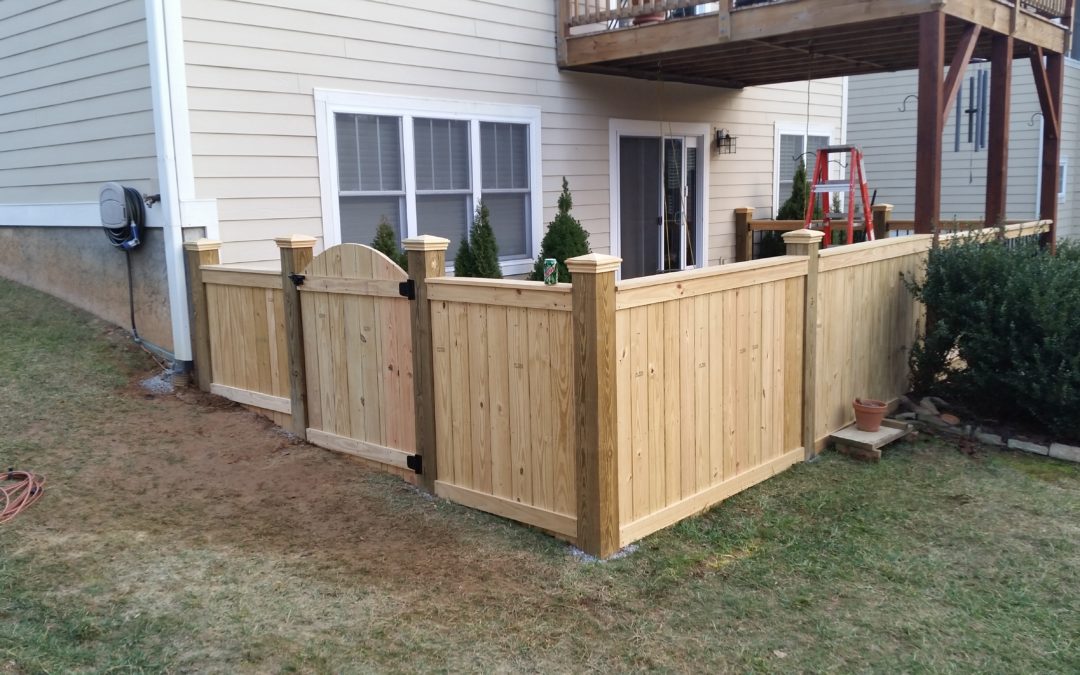 Perimeter Wood Fence